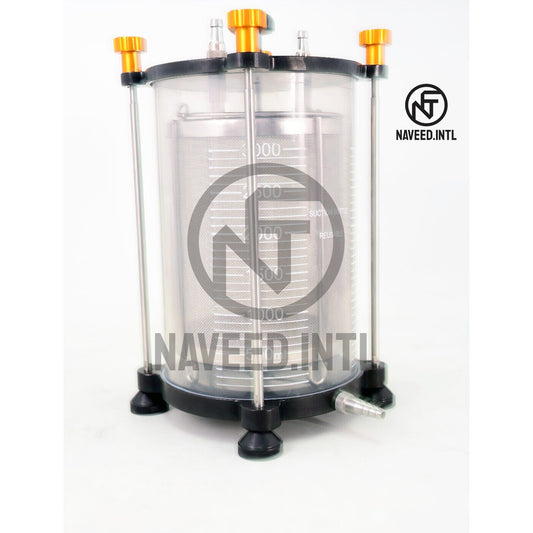 3000ml Fat Collection Jar, Autoclavable Liposuction Canister for Suction Machine