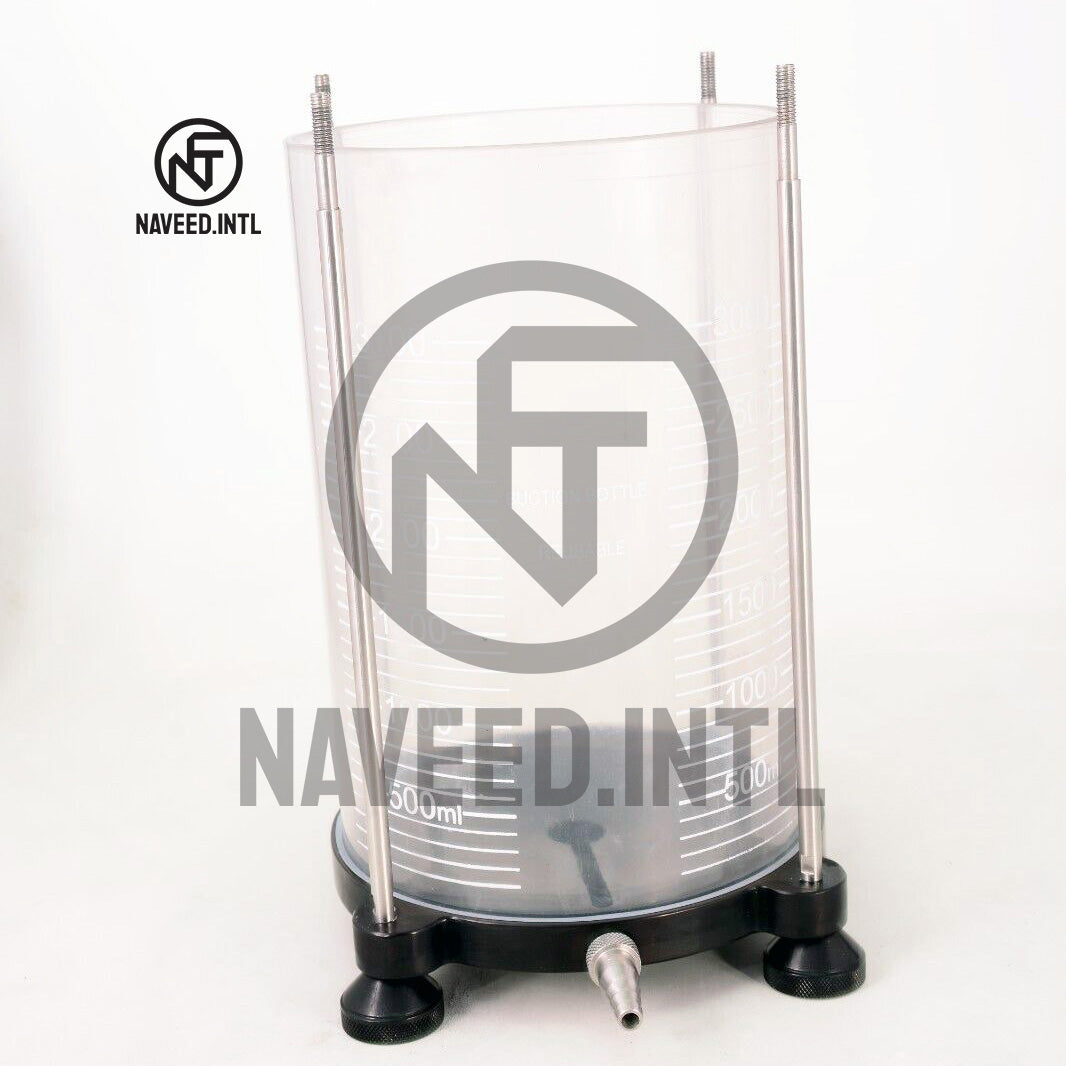 3000ml Fat Collection Jar, Autoclavable Liposuction Canister for Suction Machine