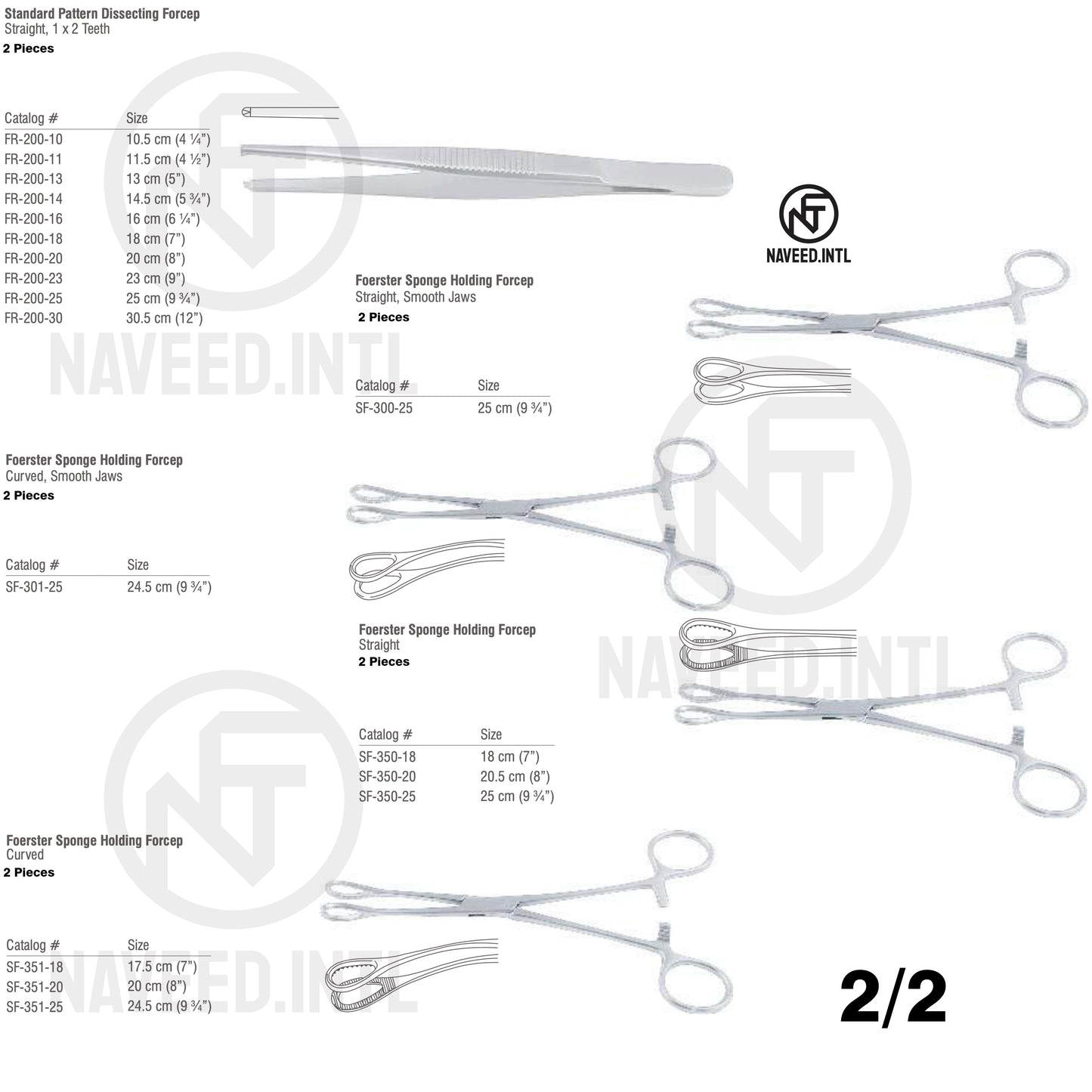 Chest Drainage Surgical Instrument Set | Thoracic Surgery Kit | Spencer-Wells Forceps, Rochester-Pean Forceps, Mayo Super Edge Scissors, TC Mayo-Hegar Needle Holder, Tubing Clamps & Foerster Sponge Forceps | German Stainless Steel
