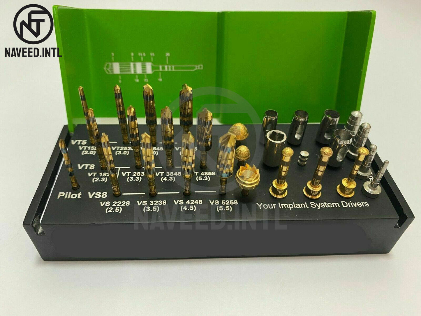 New Universal Osseodensification Burs Kit 26 Pieces Excellent Quality