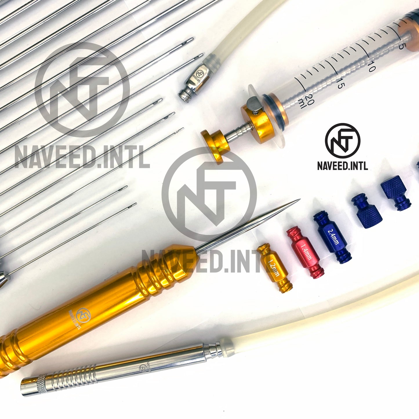 Liposuction Cannulas Facial Fat Grafting Transplantation Cannulas Liposuction Set of 28 PCs