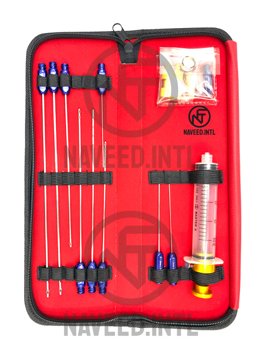 Facial Graft Transplantation Liposuction Cannula Set of 17 Pieces Fat Transfer Kit