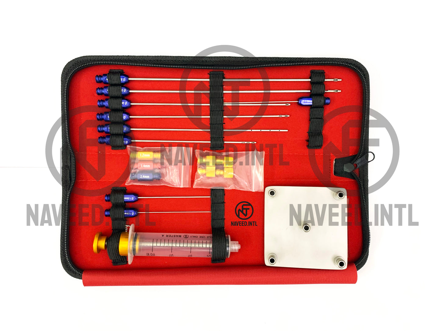 Facial Graft Transplantation Liposuction Cannula Set of 18 Pieces Fat Transfer Kit