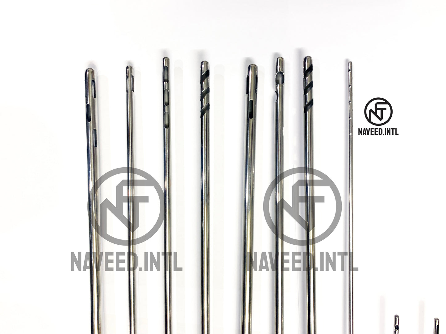 Liposuction Cannula Set of 16 Pieces Fat Grafting Power Handle and Tommy Hub Kit