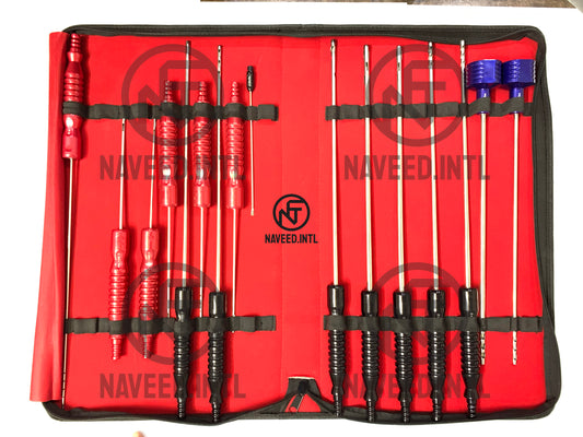 Liposuction Cannula Set of 16 Pieces Fat Grafting Power Handle and Tommy Hub Kit