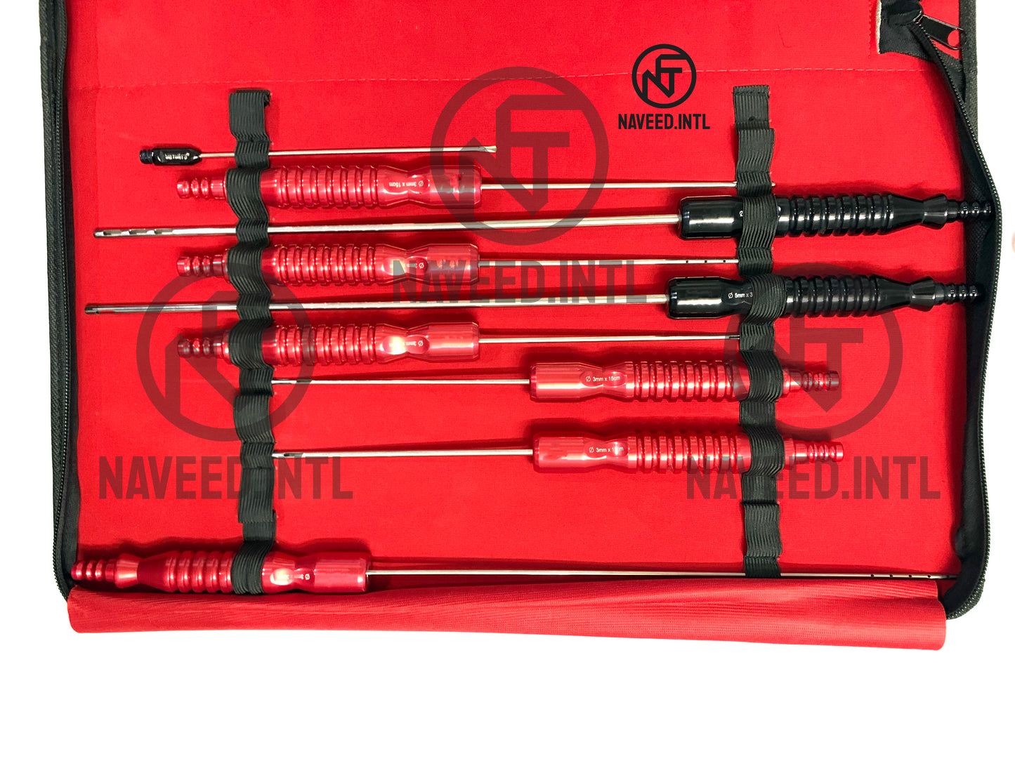 Liposuction Cannula Set of 16 Pieces Fat Grafting Power Handle and Tommy Hub Kit