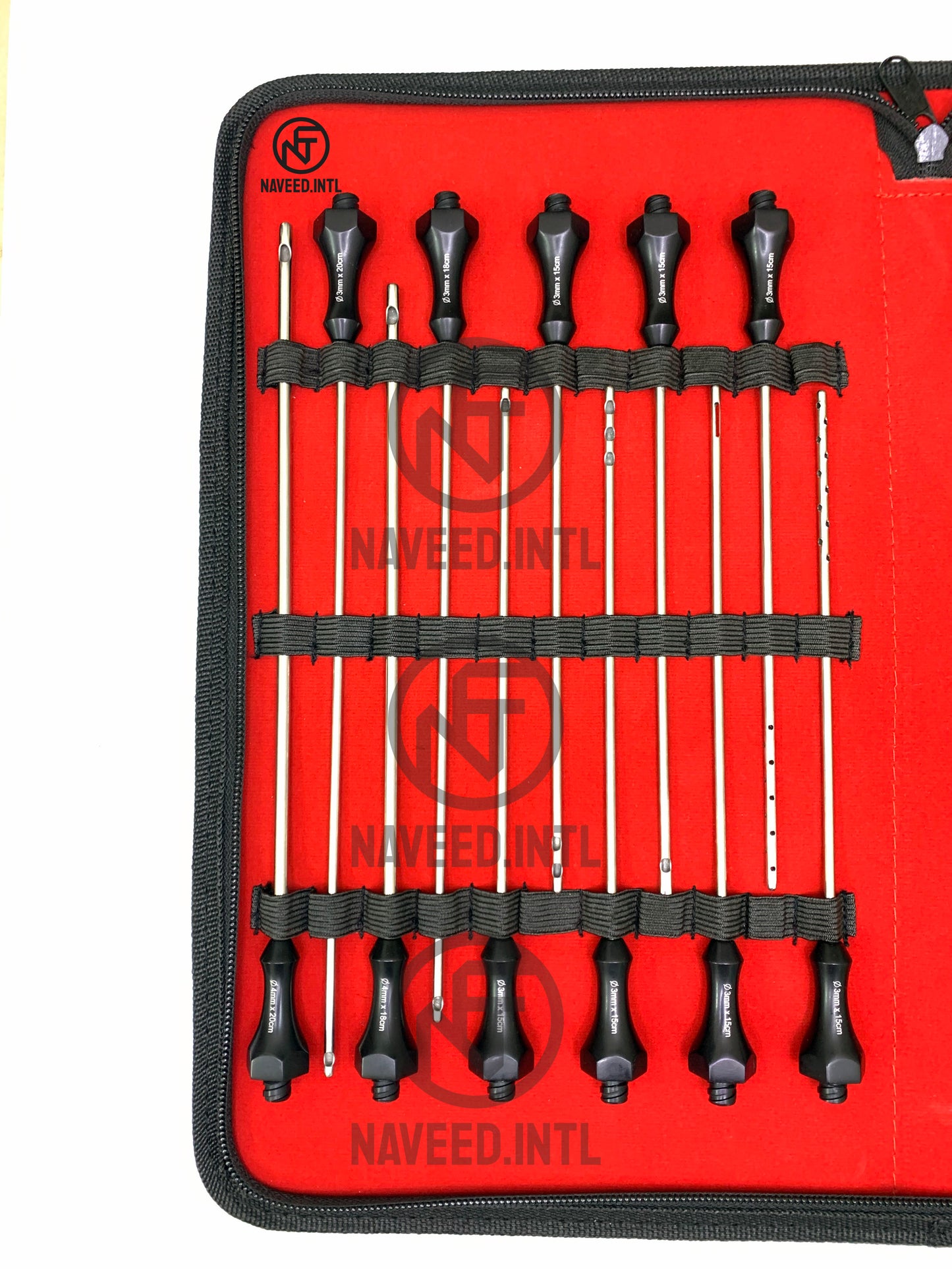 Fat Grafting 22 Liposuction Cannulas Transplantation Set Luer Lock Hexagonal Grip