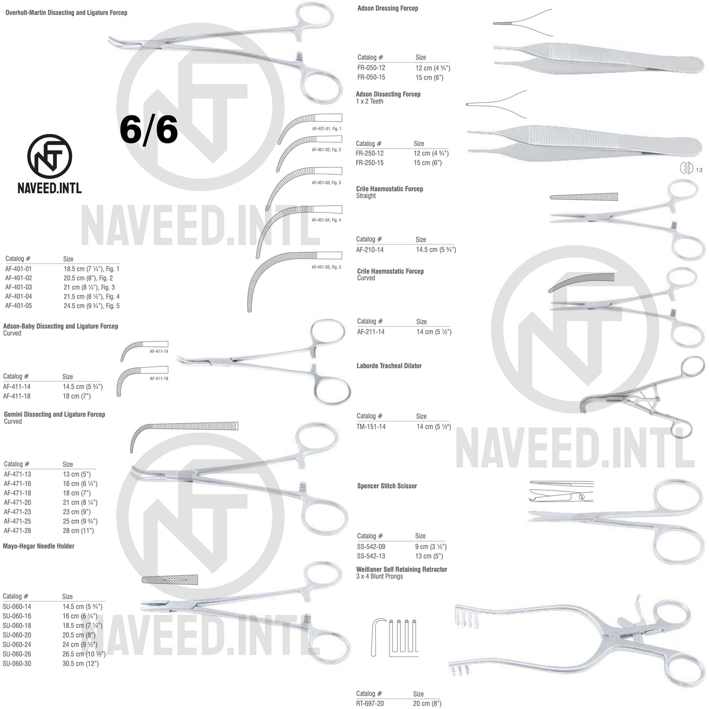 Oto-Rhino-Laryngological Surgery Instrument Set | Complete ENT ORL Kit | Forceps, Super Edge Scissors, Retractors, Suction Tubes, Needle Holders, Rongeurs & Ligature Needles | German Stainless Steel