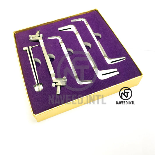 Set of 5 Pieces Dental Power Implant Guide Kit Extension Easy Alignment of Implant