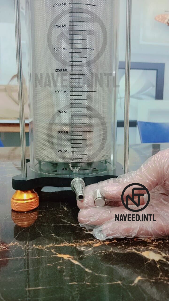 3000ml fat collection jar with airtight aluminium caps for liposuction system