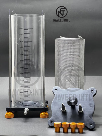 3000ml liposuction fat collection canister with stainless steel mesh filter