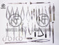 30 PCs Set O.R Grade Basic Ophthalmic Eye Micro Surgery Surgical Instruments Kit