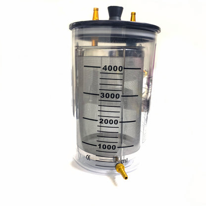 4000ml Fat Collection Jar, Autoclavable Liposuction Canister for Suction Machine (Copy)