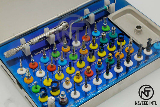Dental Implant 50 pcs Universal Kit Bone Expander Compression Conical Drills CE