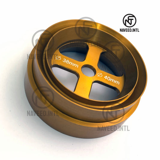 Anodised aluminium areola marker with 38mm 40mm 42mm and 45mm sizes