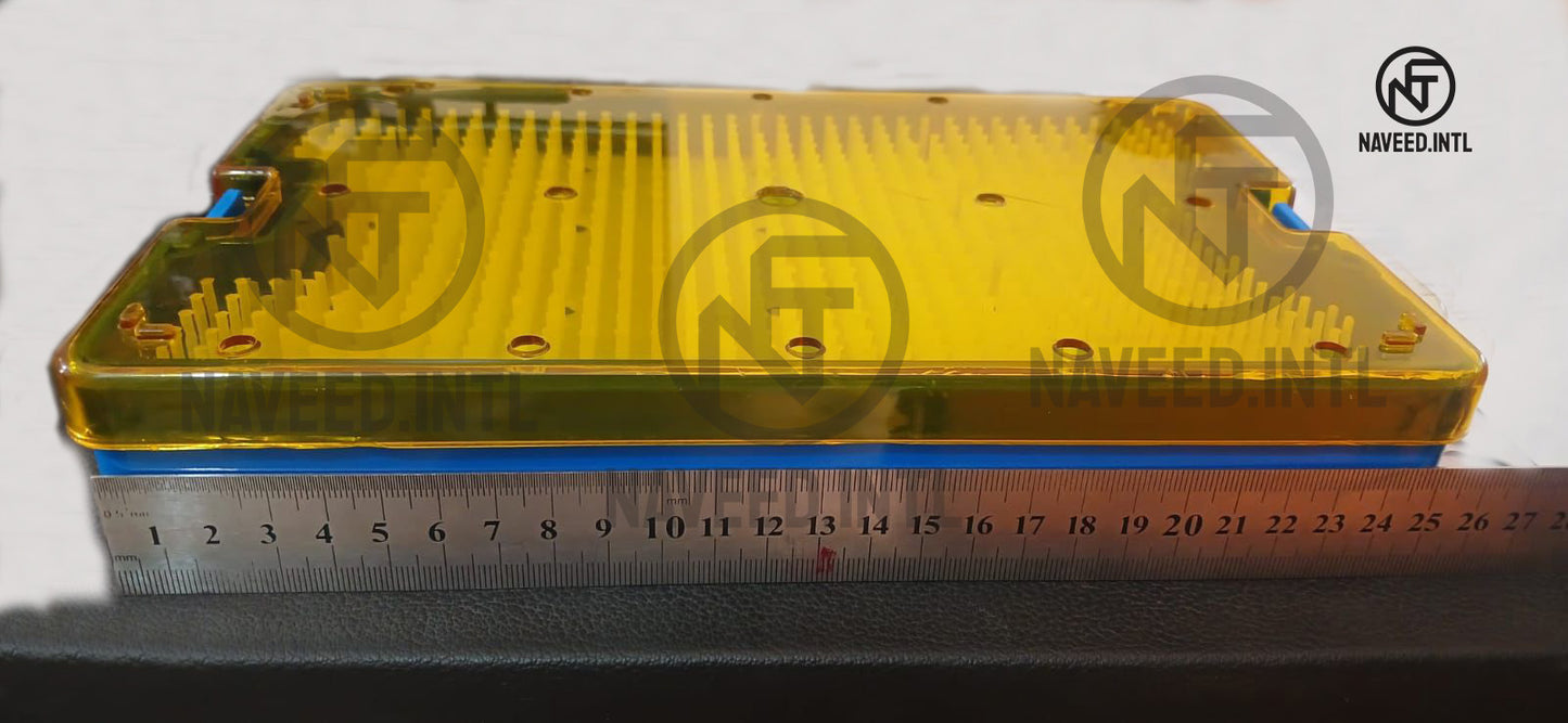 Autoclavable Double Story Surgical Instrument Tray | Lightweight Polypropylene