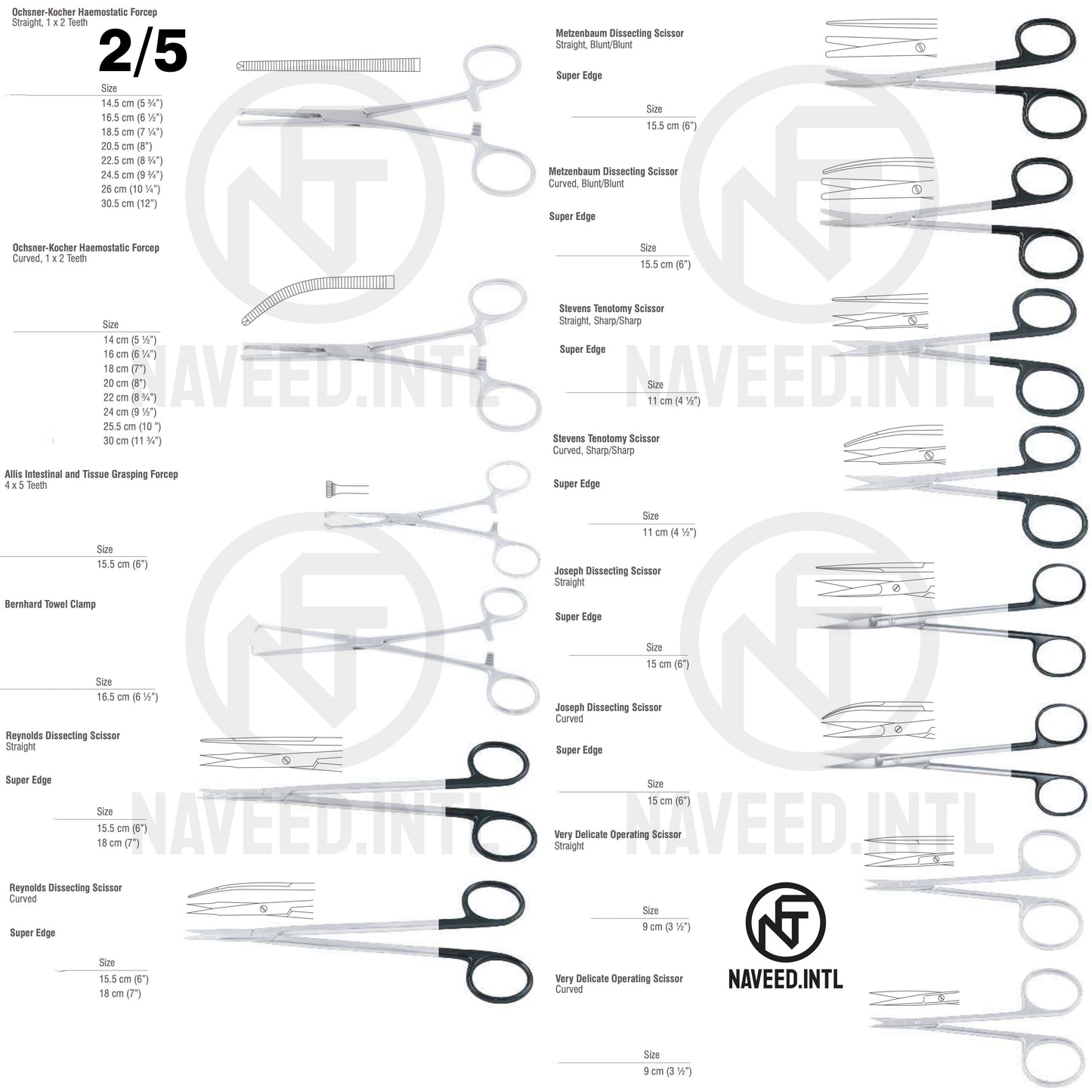 Basic Throat Surgery Set | Complete ENT Surgical Instrument Kit | Tonsillectomy, Tracheotomy & Neck Dissection Tools | Stainless Steel | Professional Grade