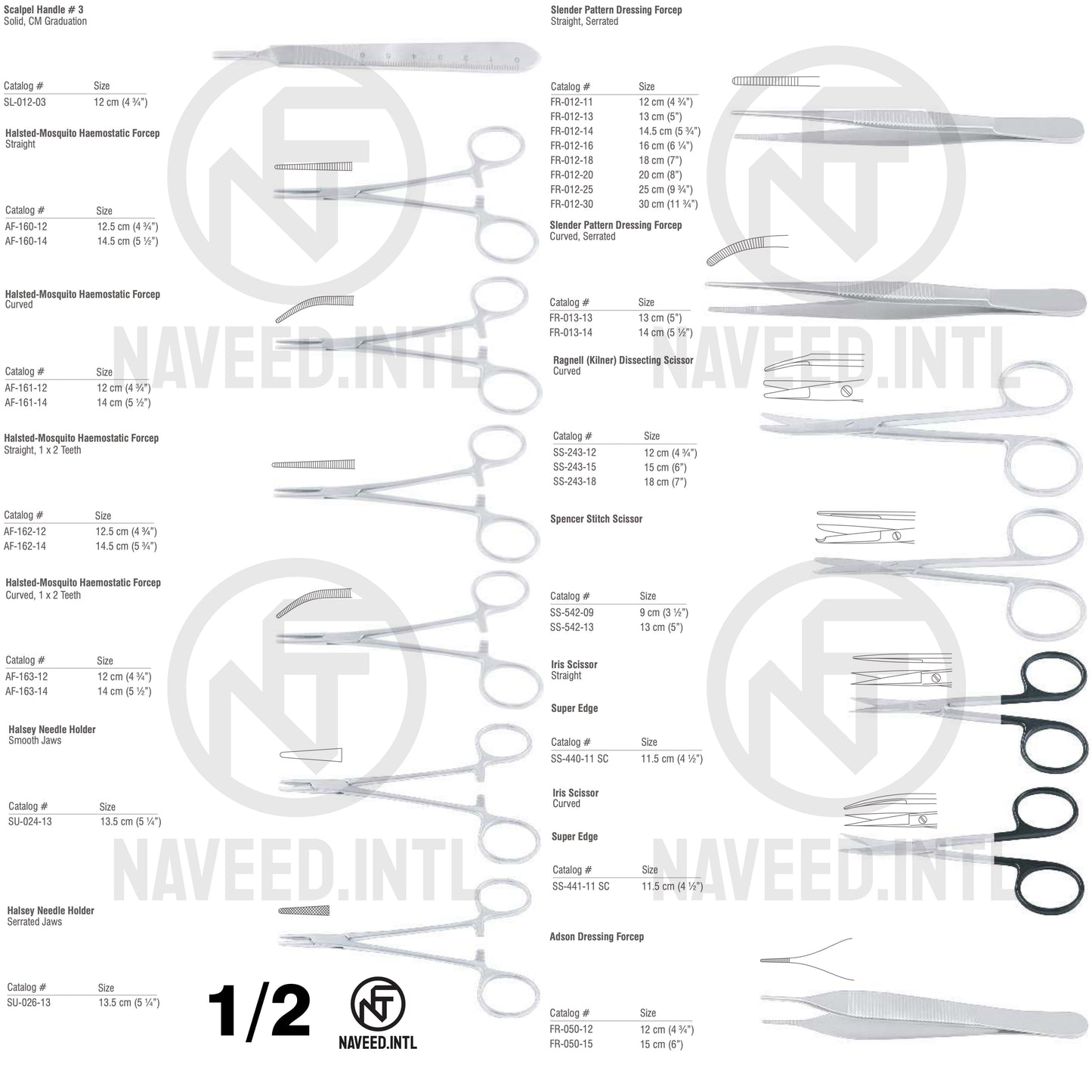Basic Tissue Dissection Surgical Instrument Set | General Surgery Dissection Kit | Ragnell Kilner Scissor, Stevens Tenotomy Super Edge Scissors, Iris Super Edge Scissors, Graefe Forceps & Desmarres Retractor | German Stainless Steel