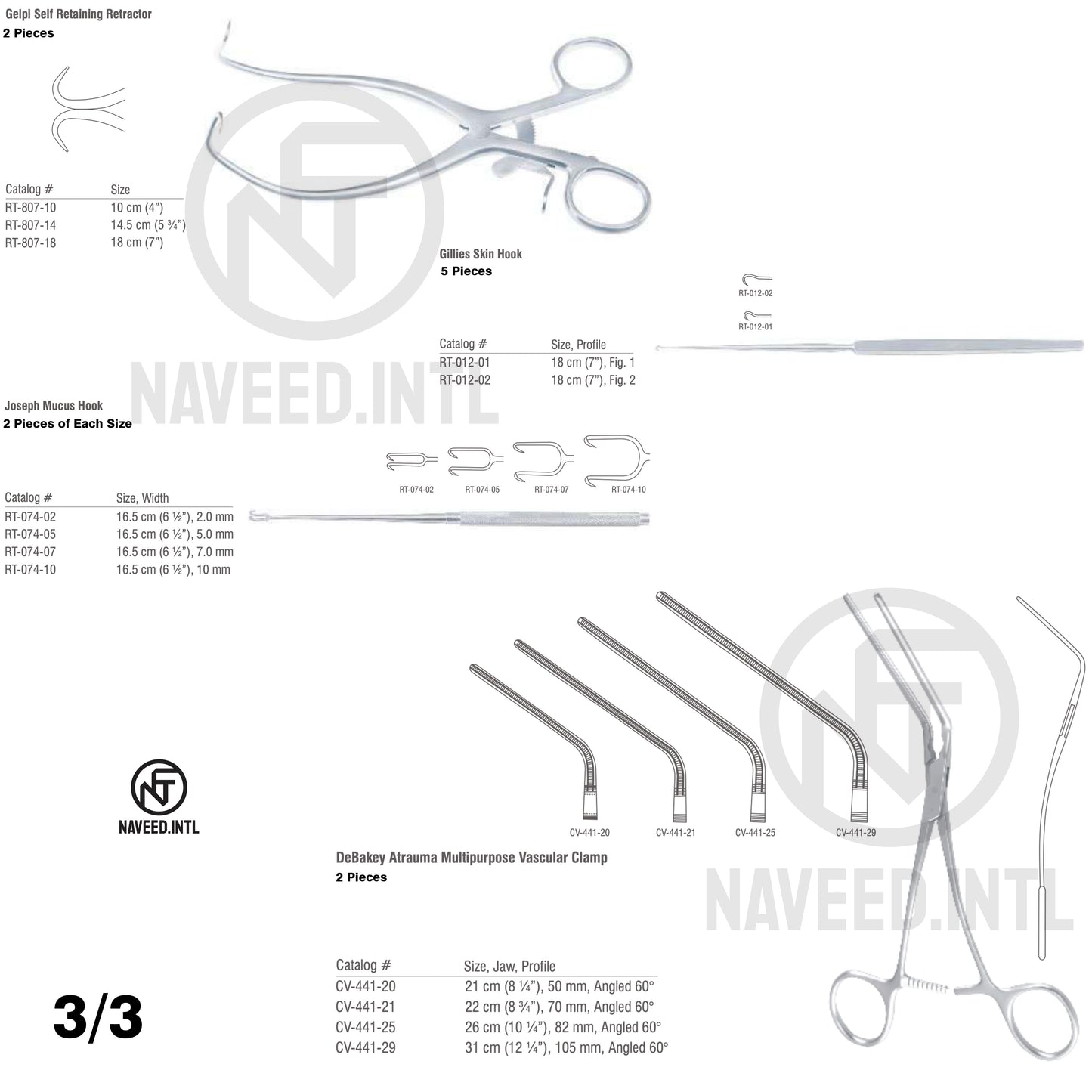 Cardiac Catheterisation Surgical Instrument Set | Cardiovascular Cath Lab Kit | Potts-Smith Vascular Scissors, DeBakey Vascular Clamps, Metzenbaum-Nelson Scissors, TC Crile-Wood Needle Holder & Gelpi Retractor | German Stainless Steel