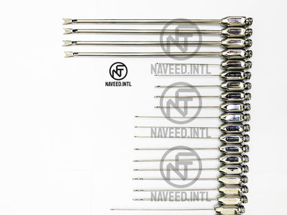 Liposuction Cannulas Complete Body Cannulas Set Nano Fat Harvesting 68 Pieces A+ Quality
