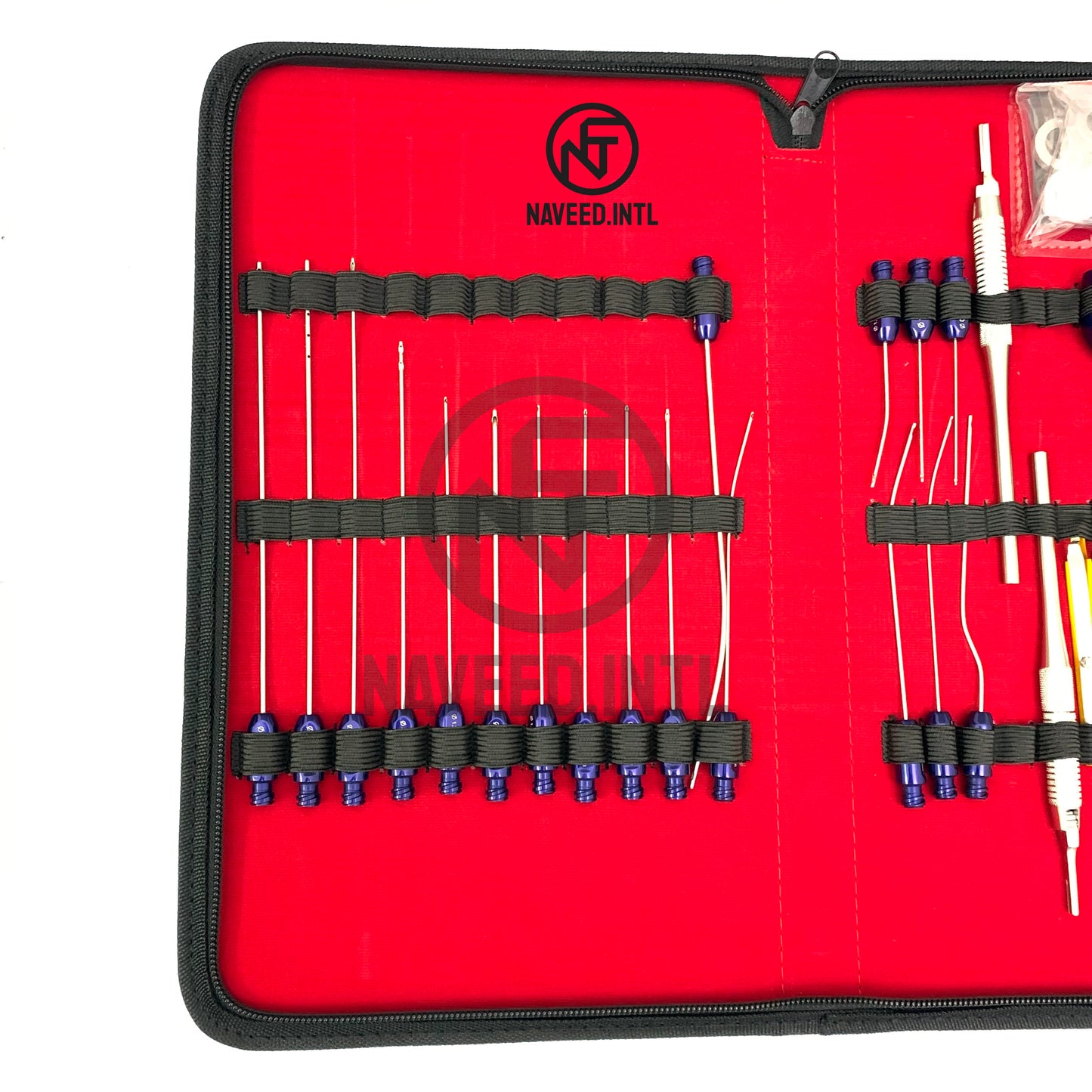 Liposuction Cannulas Set Complete Body Nano Fat Harvesting 23 Cannulas and Accessories A+