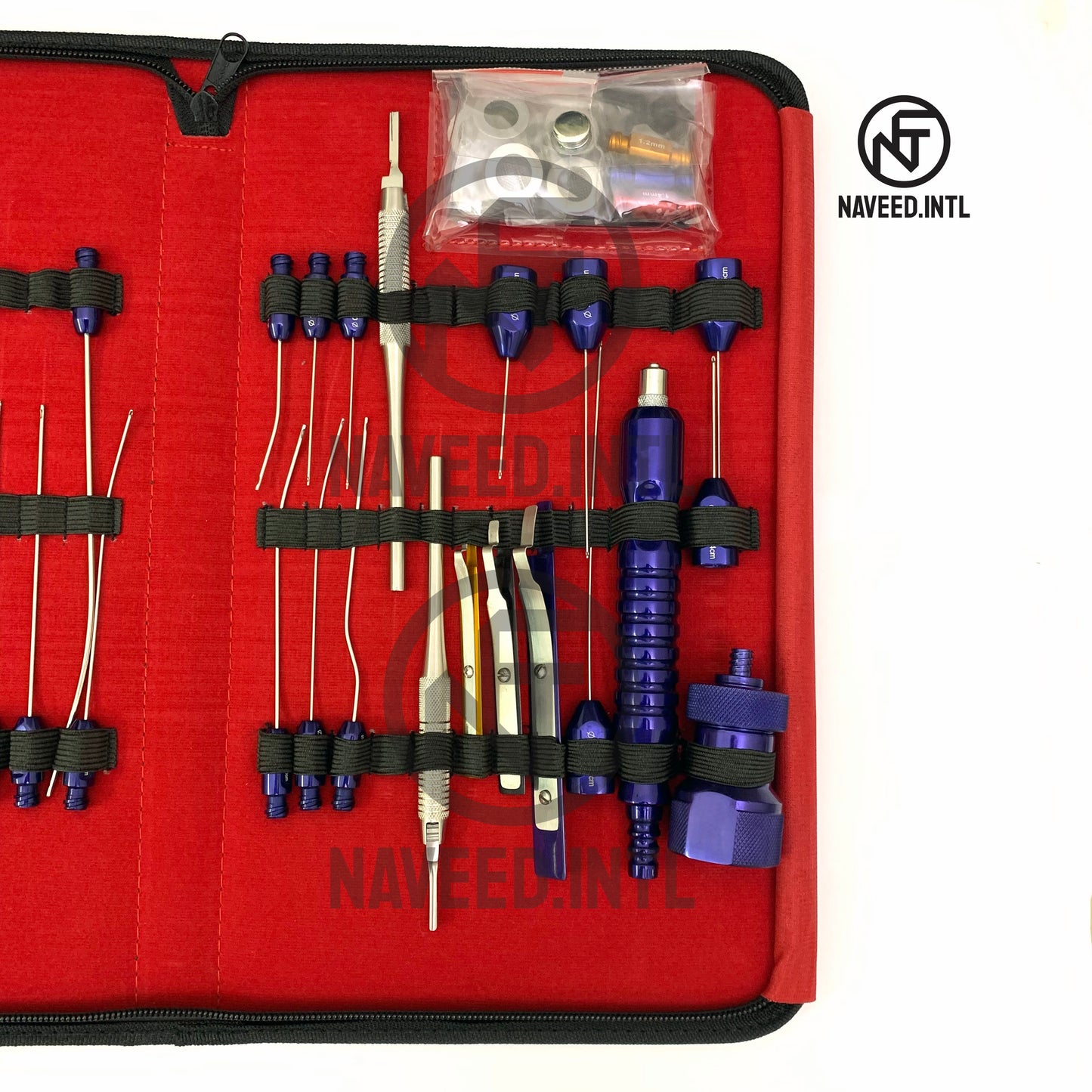 Liposuction Cannulas Set Complete Body Nano Fat Harvesting 23 Cannulas and Accessories A+