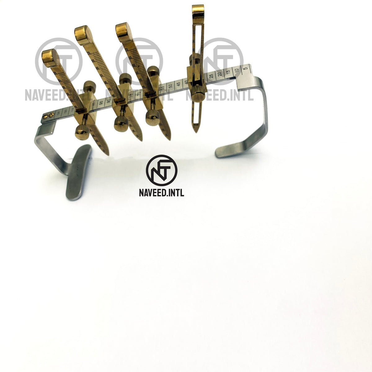 Davis Nasal Projectometer Close-Up – Measurement Detail Showing Precision Calibration for Rhinoplasty Pre-Operative Planning