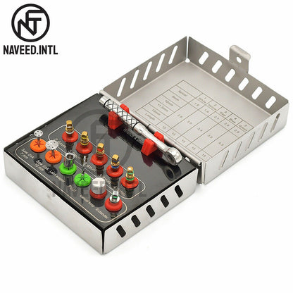 Dental Bone Expander Kit Sinus Lift 12 Pieces Implant Surgical Instruments Kit