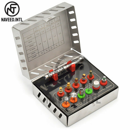 Dental Bone Expander Kit Sinus Lift 12 Pieces Implant Surgical Instruments Kit