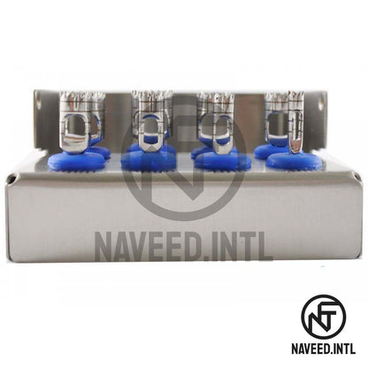 Dental Implant Trephine Drill Kit – 8 Pieces Surgical Trephines (3.0–10.0mm) with Polished Bur Holder