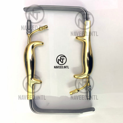 Ferreira breast augmentation retractor with integrated suction and light pipe