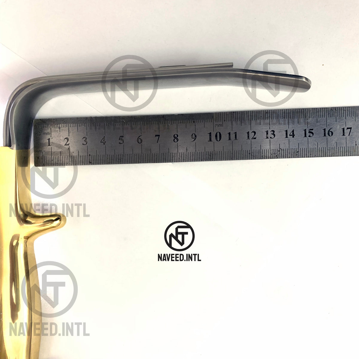 Blade Length 150mm or 15cm. Showing with Measuring Scale  