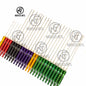26-piece color-coded fixed handle liposuction cannula set with 3mm 4mm and 5mm cannulas