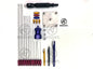 Liposuction Cannula Set, 27-Piece Fat Grafting & Nano Fat Transfer Kit with Syringe Stand 5 in One Maroon Color