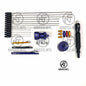 Liposuction Cannula Set, 27-Piece Fat Grafting & Nano Fat Transfer Kit with Syringe Stand Black