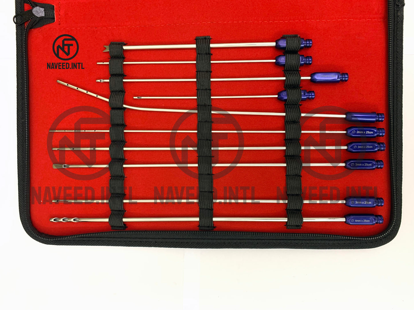 20-Piece Liposuction Cannula Set | Luer Lock Fat Transfer Kit | German Stainless Steel | Surgical Grade A+