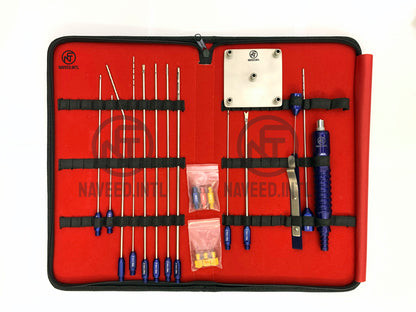 21-Piece Liposuction Cannula Set | Luer Lock Fat Transfer Kit | German Stainless Steel | Surgical Grade A+