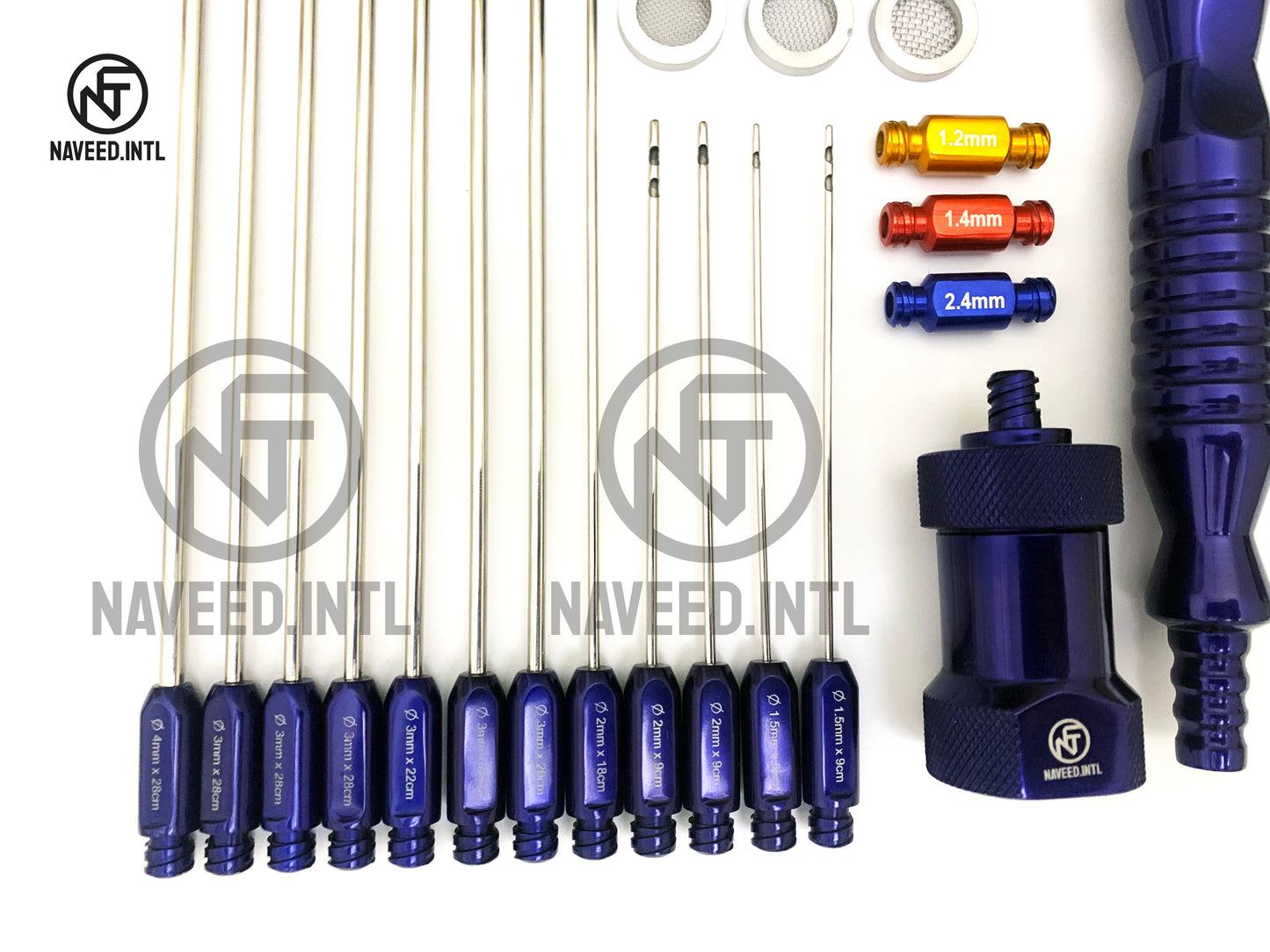 Liposuction Cannulas Set of 27 Piece Fat Grafting Transplantation Best Quality Kit