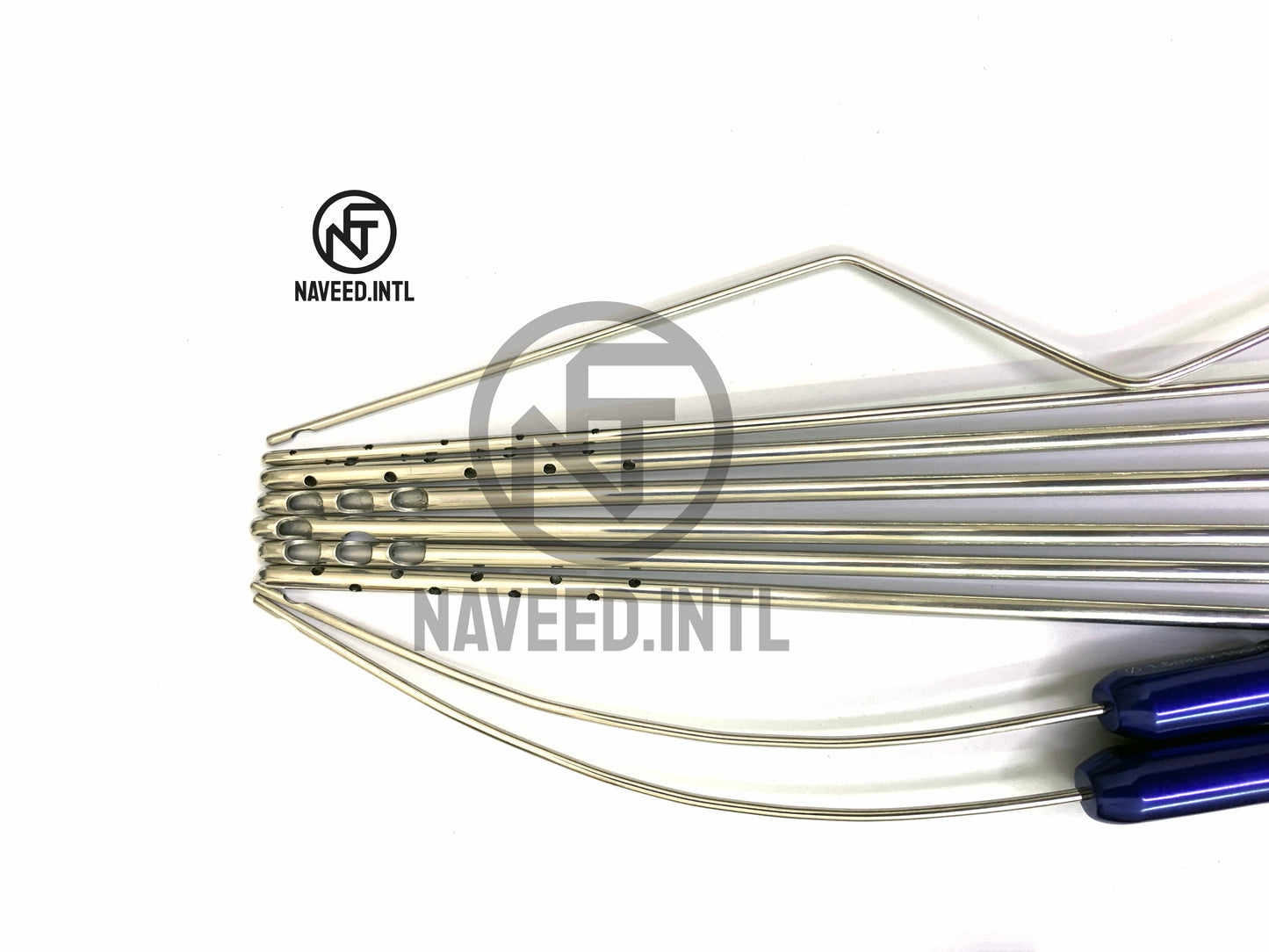 Liposuction Cannula Set of 9 Pieces, 3 Syringe Snap Lock, Fat Converters, Nano Cartridge with 3 Mesh, 4 Syringe Cap, 1 Luer Lock to Tubing Handle