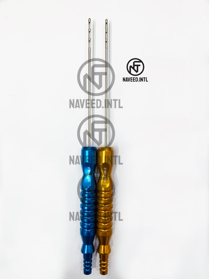 Liposuction Cannula Set of 4 Tommy Hub and 13 Fixed Handle Cannulas Surgical Kit A+ Set