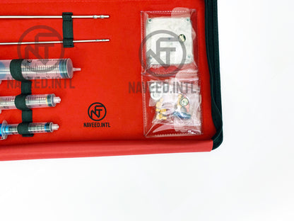 Liposuction Cannulas Set of 28 Fat Grafting Power Handle and Luer Lock Kit A+