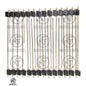 MicroAire PAL Liposuction Cannula Set 28-Piece by Naveed International – Full Layout Showing Black 30cm Basket 5mm & 4mm Cannulas, Red 15cm Mercedes 3mm Cannulas and Blue Toomey Hub Cannulas with Anodised Aluminium Bases