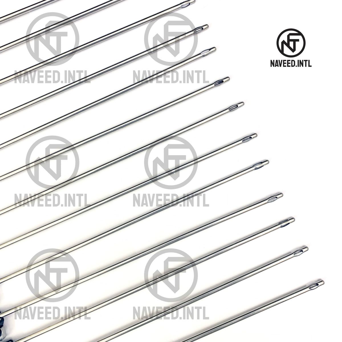 MicroAire Compatible PAL Liposuction Cannula Set | 28-Piece Basket & Mercedes Kit