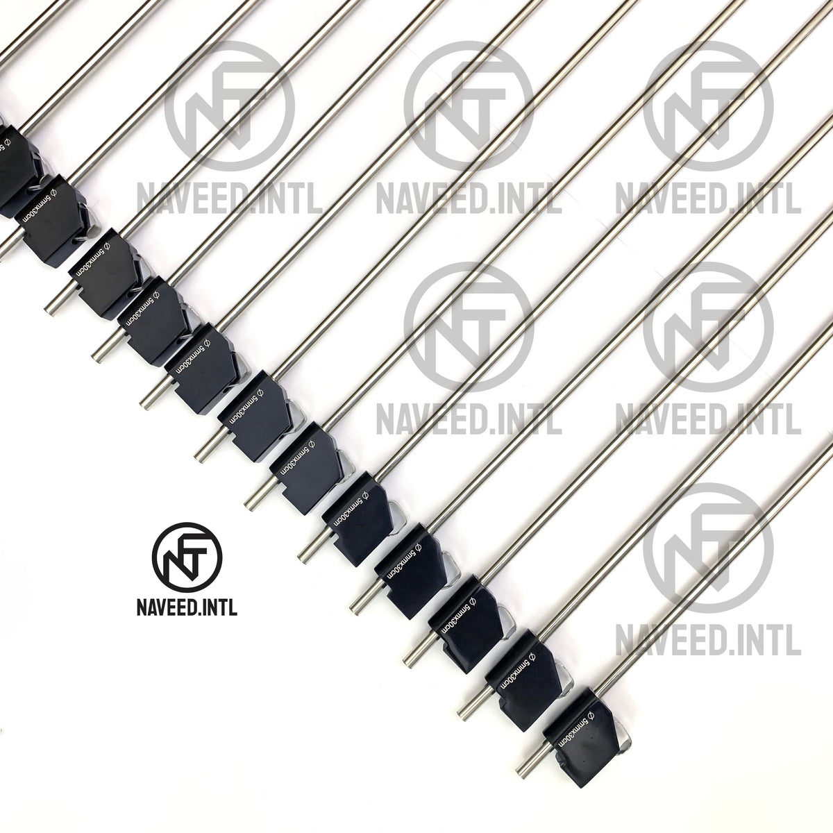 MicroAire Compatible PAL Liposuction Cannula Set | 28-Piece Basket & Mercedes Kit