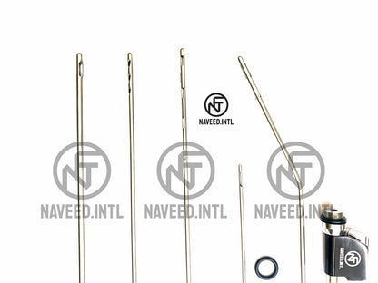 MicroAire Type Pal Reusable Liposuction Cannulas 7 Pieces Cannula Set A+ Quality