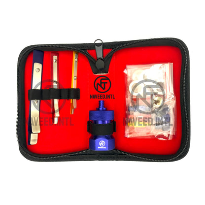 Nano Fat Transfer Processing Cartridge Set with 3 Converters, 3 Syringe Caps and 3 Locks