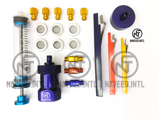 Nano Fat Transfer Cartridge with 20ml Syringe, Stand, 5 Caps, 6 Mesh, 3 Locks, 3 Connector