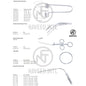 Nasal Polypectomy Surgical Instrument Set | ENT Nasal Surgery Kit | Thudichum Nasal Speculum, Krause Polypus Snare, Fergusson Suction Tube, Troeltsch Tampon Forcep & Snare Wire | German Stainless Steel