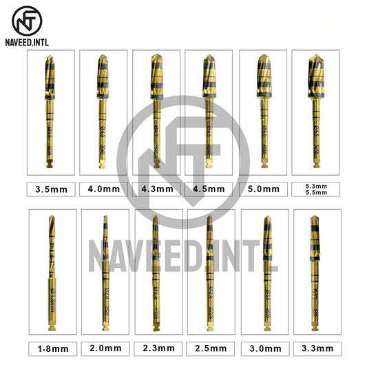 Universal Osseodensification Burs Kit 17 PCs Excellent Quality