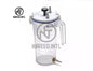 Reusable Liposuction Jar 2000ml, Fat Collection Canister, Plastic Surgery Tools, White Cap